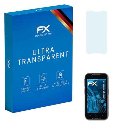atFoliX Screen Protection Film compatible with Datalogic Memor 11 Screen Protector, ultra-clear FX Protective Film (2X)