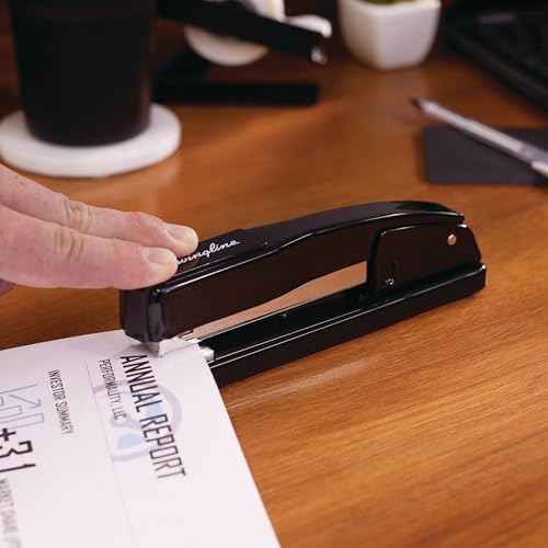 Swingline Commercial Stapler, 20 Sheet Capacity, Jam Free, Metal, 2 Pack, Black (44401AZ)