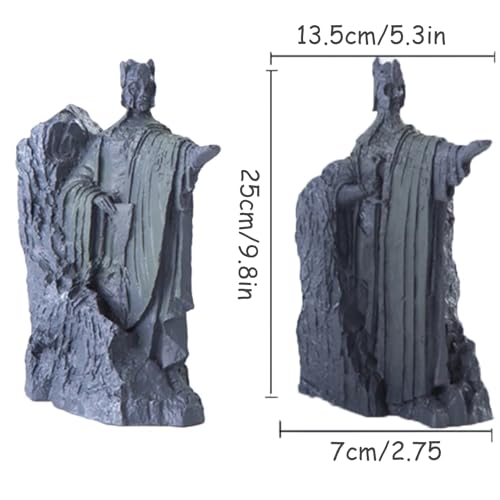 Lord of the Rings Resin Bookends - Decorative Bookshelf Organizer, 9.8 Inch