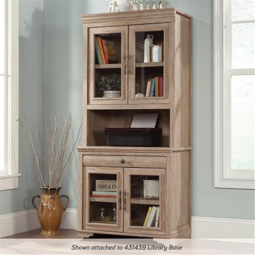 Sauder Rollingwood Brushed Oak Hutch for Lateral File/Library Base