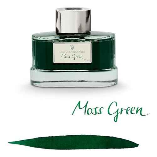 GRAF von Faber-Castell Ink Bottle, Moss Green, 75ml