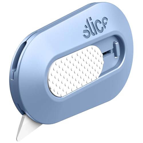 Slice Sky Mini Box Cutter - Manual Retracting Ceramic Box Opener, Safe & Durable, 1 Pack