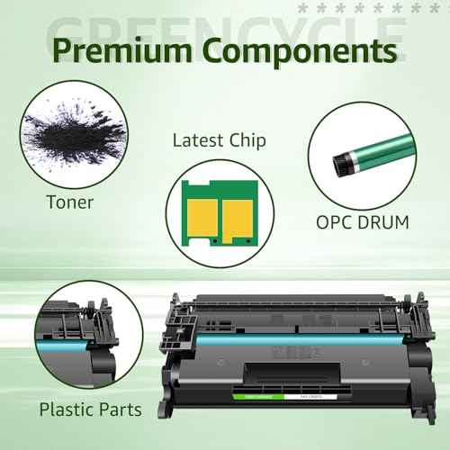 greencycle 070 Black Toner Cartridge Compatible Replacement for Canon 070 CRG070 CRG-070 Toner Cartridge for imageCLASS MF465dw MF462dw LBP246dw LBP247dw Printer (1 Pack)