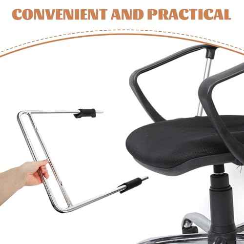 Angoily Swivel Chair Footrest Cushion - Ergonomic Foot Rest Pad Under Desk for Gaming and Office - Retractable Stool Replacement Parts