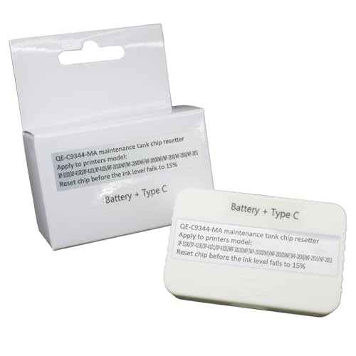 UPink C9344 Maintenance Box chip Resetter Compatible for XP-4200 XP-4205 XP-3100 XP-3105 XP-4100 XP-4105 WF-2830 WF-2850 WF-2930 WF-2950 Printer