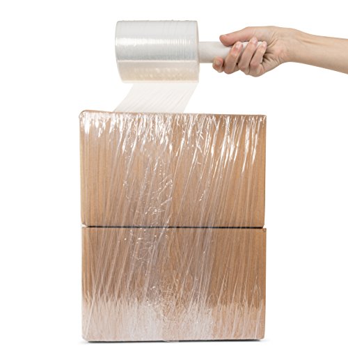 SAM WRAP 2 Pack Heavy Duty 5" x 1000' Clear Stretch Wrap 80-Gauge Industrial Strength