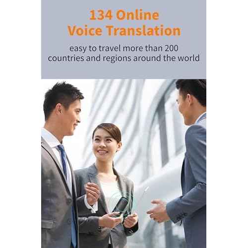 Language Translator Pen, AI Smart Translation Pen with 3 in Screen, 134 Online Voice Translations, Real Time Portable Scan Translation Pen for Business, Learning, Travel