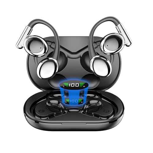 AI Translation Earbuds Real Time, 3-in-1 Translator Earbuds 144 Languages, Audifonos Traductores Ingl?s Espa?ol, Bluetooth 5.4 Wireless Open Ear Spanish Translation Earphones for Travel and Business