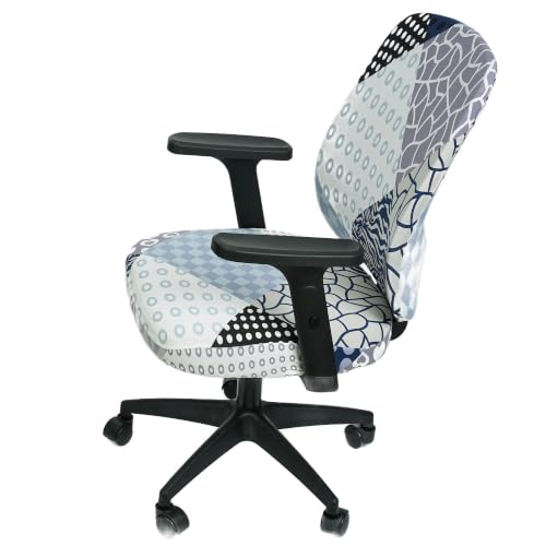 Universal Office Chair Cover - Stretchable Protective Slipcover for Rotating Chairs
