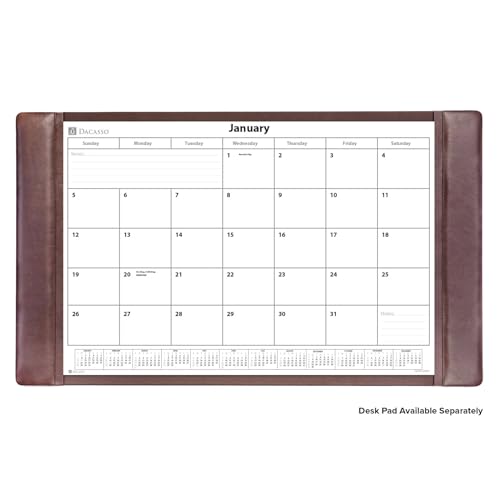 2025 Desk Pad Monthly Calendar Refill/Insert, 32.875" x 18.875", Dacasso (S2002 / S2002-O)