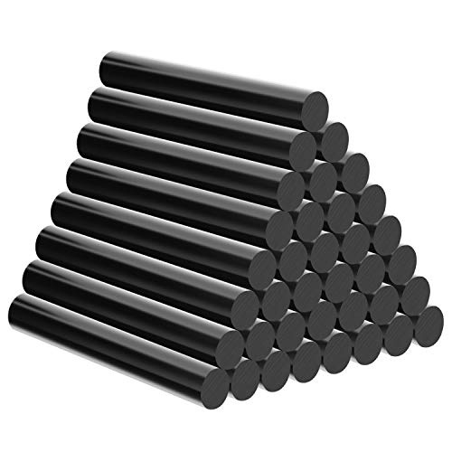 ENPOINT 36 Pack Black Hot Glue Sticks 3.93x0.43 in Full Size For DIY Car Repair & Craft