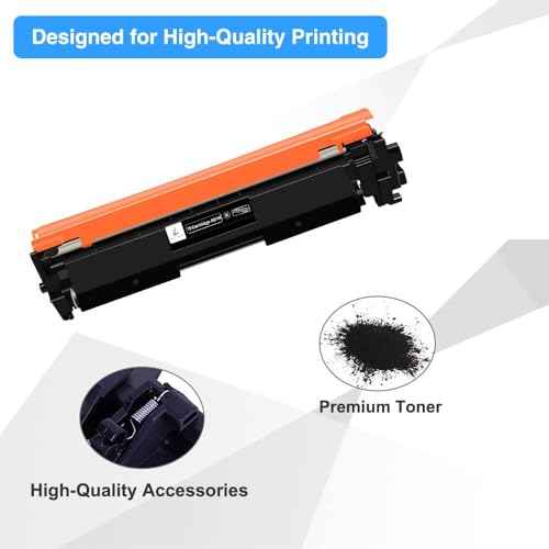 TRUE IMAGE Compatible 051H 051 Toner Cartridge Replacement for Canon 051H 051 MF267dw CRG051 CRG-051 CRG051H ImageCLASS MF264dw MF269dw LBP162dw LBP161dn MF266dn MF263dn Printer (Black 2-Pack)