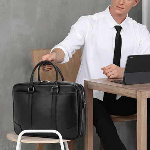 Accordian File Organizer with Handle,briefcase,15.6 in Laptop Bag Portable Document Organizer Handbags Back packs
