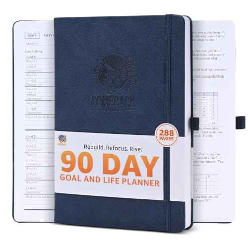 90 Day Goal Planner and Life Planner to Reclaim Your Purpose. Undated Daily, Weekly, Monthly Habit Tracker, Gratitude Journal, 10 Productivity Tools in One for Men & Women Ready to Rise Again