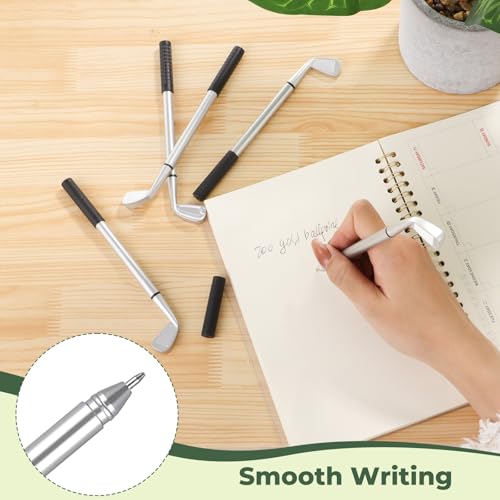 Lnrueg 200 Pcs Mini Golf Club Ballpoint Pens 1.0mm - Bulk Golf Pens for School, Office, Souvenirs, Golfing Club Props, Black Ink