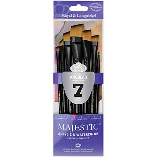 Majestic Angular Brush Set, 7/Pkg