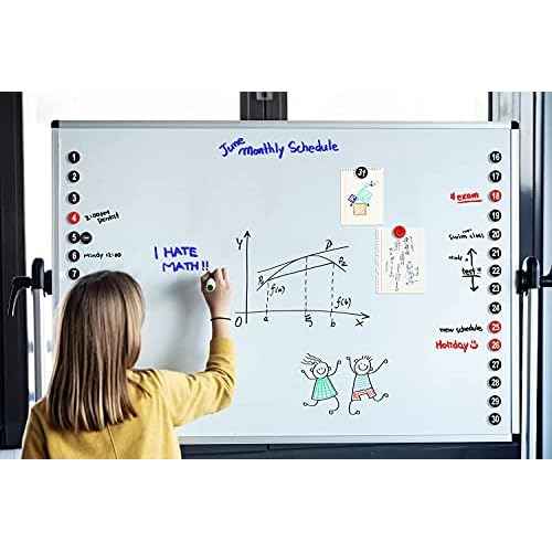 Double-sided Magnetic Calendar Numbers for Schedule Board and Refrigerator calendar, Calendar Dates Indicators for Home & Office