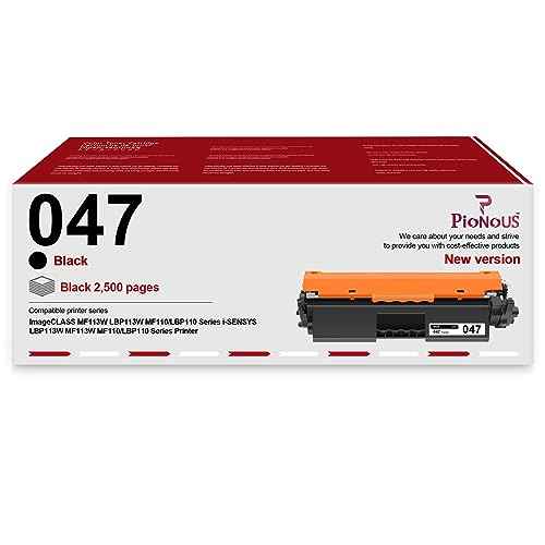 047 Black Toner Cartridge (1-Pack) Compatible Replacement for Canon 047 Toner Cartridge for ImageCLASS LBP113W MF113W MF110 LBP110 & i-SENSYS Series Printers