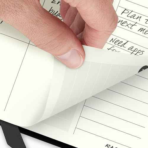 AT-A-GLANCE 2026 Appointment Book Planner, Weekly & Monthly, 7.5" x 10", Large, Plan. Write. Remember., Casebound, Black (7069500526)