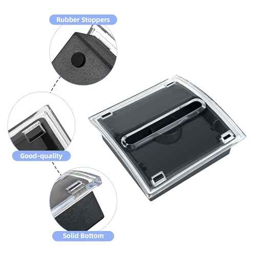 Post it Note Dispenser,3x3 Inches£¬Sticky Note Holder, Black Base,Pop up Post it Notes Dispenser for Office Home Classroom Desk Supplies