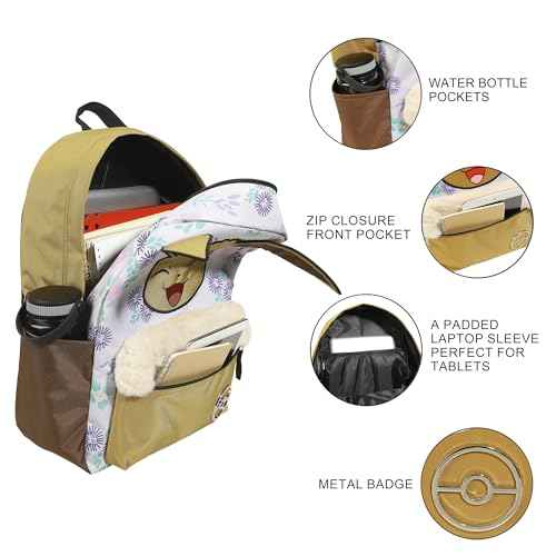 Pok?mon Eevee All-Over Print Characters 17" Adult Backpack