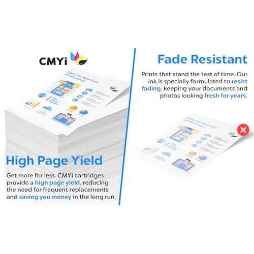 275XL 276XL High Yield Replacement Ink Cartridges Combo Pack for Canon PIXMA TR4720, TR4722 2-Pack Printers (1 Black, 1 Color)