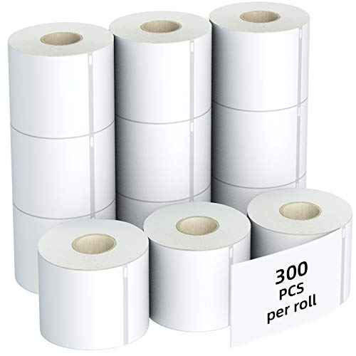 3600 Labels Replacement Compatible for Dymo 30256 2-5/16" X 4" Shipping Labels (Not for Dymo 550, 5XL), LabelChoice 12 Rolls Direct Thermal Labels Used with Labelwriter 450,450 Turbo, 4XL