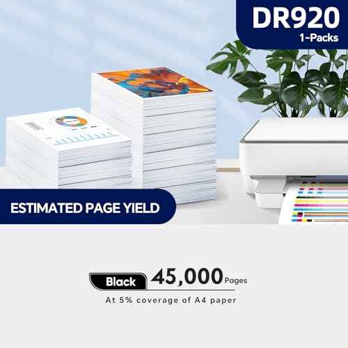 DR920 / DR-920 Drum Unit Compatible Replacement for Brother DR920 TN920 TN920XL with HL-L6210DW HL-L5210DWT HL-L6310DW MFC-L6810DW HL-L6210Dwt Printer
