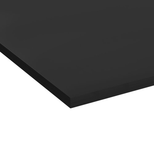 Mount-It! Tabletop for Standing Desk, 55" Wide, 29" Deep, 1" Thick Heavy-Duty Black Wood Table Desktop, Solid Single-Piece Surface for Adjustable Height Sit-Stand Desk, Frame and Legs Sold Separately