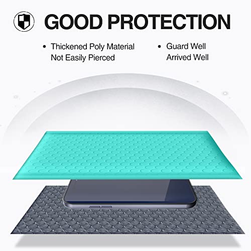 UCGOU Bubble Mailers 6x10 Inch Teal 25 Pack Usable Size 6x9" Padded Envelopes Small Business Mailing Packages Opaque Self Seal Adhesive Waterproof Boutique Shipping Bag for Jewelry Makeup Supplies #0