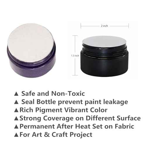 JAJADO 12 Jars Chalk Paste Paint Set, 9 Pcs Chalk Paint Mini Squeegees and Rubber Squeegee Stir Sticks, Screen Printing Ink Reusable Adhesive Stencil Paste Craft on Wood, Furniture, T-Shirt