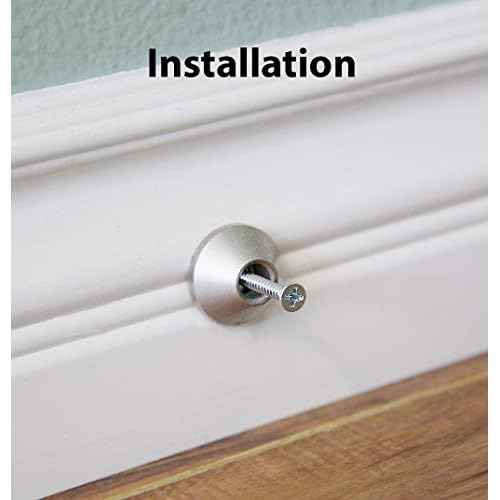 Magnetic Door Stop - Gold Brass - 4pc