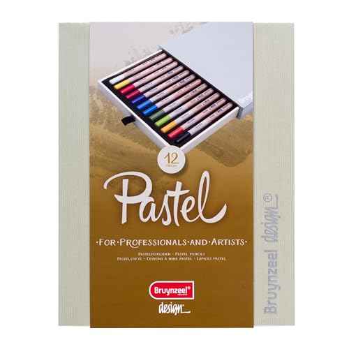 «¿?«ì«󫹫¸«ã«ѫó(Talens Japan) Bruynzeel 12 Colors Set of 12 Pastel Pencils