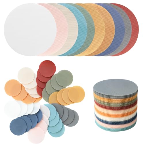 MAXECHO Round Multicolor 5-Inch Carpet Floor Dots - Classroom & Seating Markers