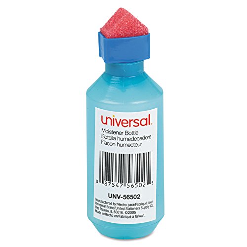 Universal 2 oz Blue Squeeze Bottle Moistener for Envelopes & Crafts