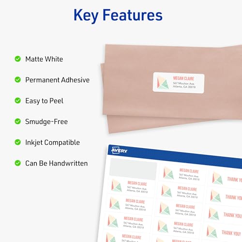 Avery Easy Peel Address Labels 1