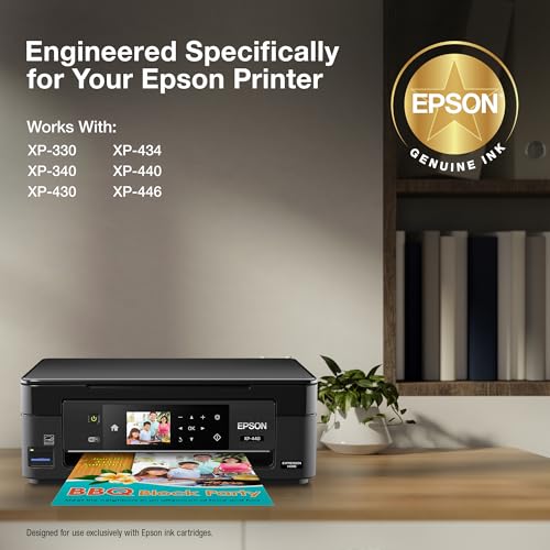 EPSON 288 DURABrite Ultra Ink Standard Capacity Color Combo Pack (T288520-S) Works with Expression XP-330, XP-430, XP-434, XP-340, XP-440, XP-446