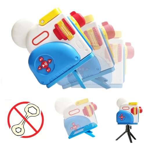 Adjustable Projector Stand for Little Tikes Story Dream Machine, 0-45° Tilt, Tripod Thread & Anti-Slip Pads