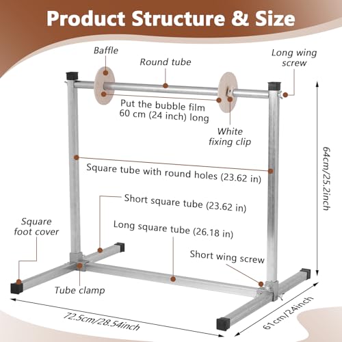 24 Inch Bubble Wrap Roll Dispenser for Packing & Shipping