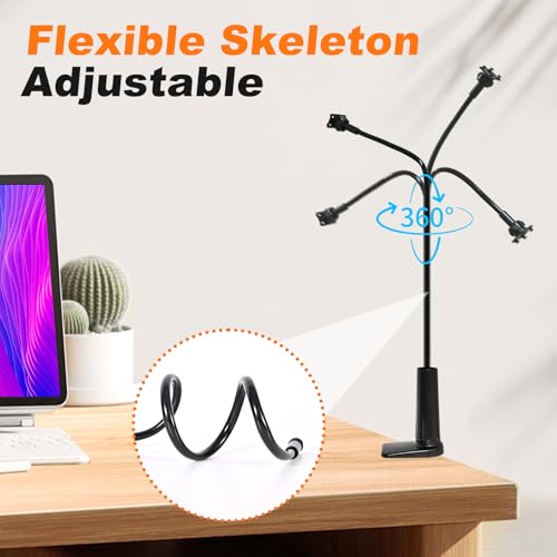 2Pcs Adjustable Office Cubicle and Desk Shade ? Flexible Desk Light Blocker for Privacy, Glare Reduction, and Comfort ? Essential Office Accessories