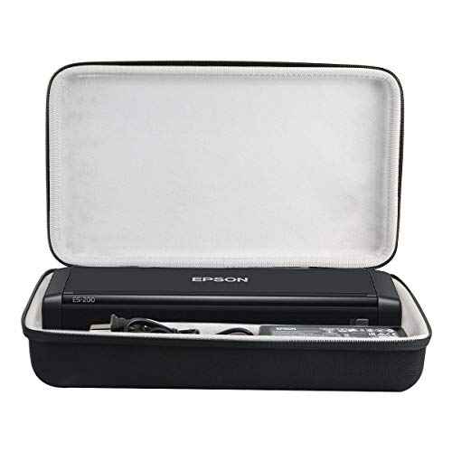 Khanka Hard Case Replacement for Epson Workforce ES-300W / ES-200 Wireless Portable Scanner