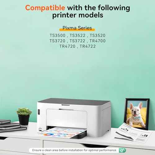 InkID Printer Ink PG-275XL Compatible for Canon PG-275 Black Ink Cartridge 275 XL Work for Canon Pixma TR4720 TS3720 TS3522 TS3520 TS3722 TS3500 TR4722 TR4723 TR4700 Printer (2 Pack)