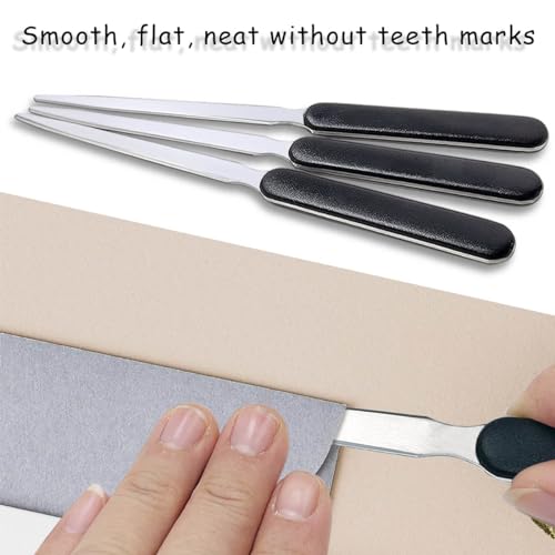 4 Pack Stainless Steel Letter Openers - Office & Home Mail Slitters