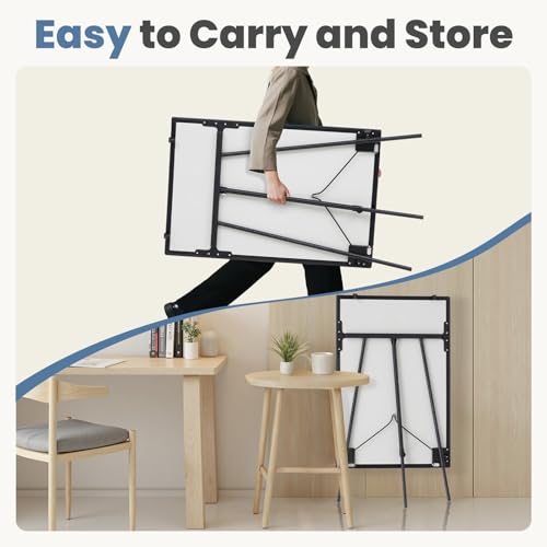 40x28 White Magnetic Dry Erase Board with Stand & Accessories