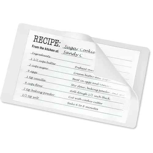 Index Card Laminating Pouches, 5 Mil Index Card Pouches, Heat Sealing Laminating Pouches, Thermal Pouches - 5-1/2" x 3-1/2" - 200 Pouches