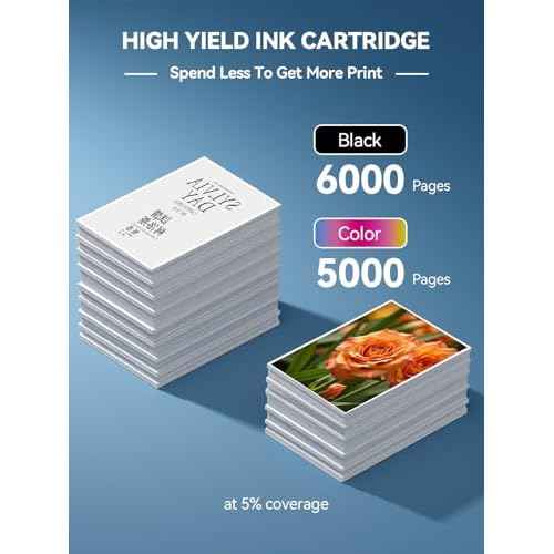 Compatible LC406XL Ink Cartridges for Printer for Brother LC406 LC406XL Ink Cartridges Work with Brother MFC-J4335DW MFC-J4535DW MFC-J5855DW MFC-J6955DW MFC-J6555DW Printer, 4 Pack