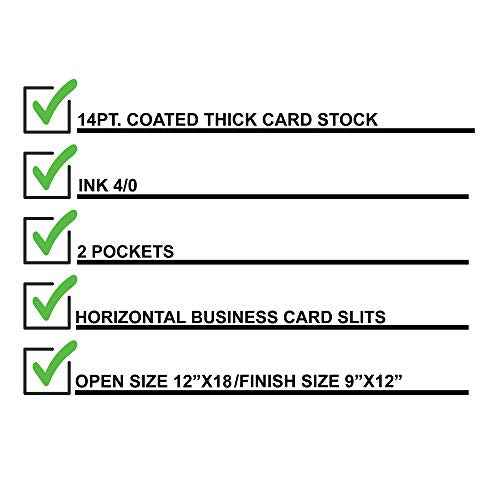 RE/MAX Folders "N01-Blue" 25 Pack