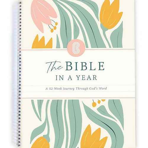 The Bible in a Year A 52-Week Study for Women, Spiral Bible In a Year 52 Week Study, Spiral Bible Study Guide, (A5 8.27 * 5.83in)