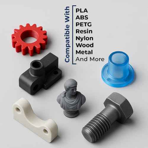 3D Printing Glue, CA-Based Adhesive, Fast-Drying & Precision Application, Works on PLA, PETG, ABS & More, Must-Have 3D Printing Tool, Strong Bond for Models & Miniatures