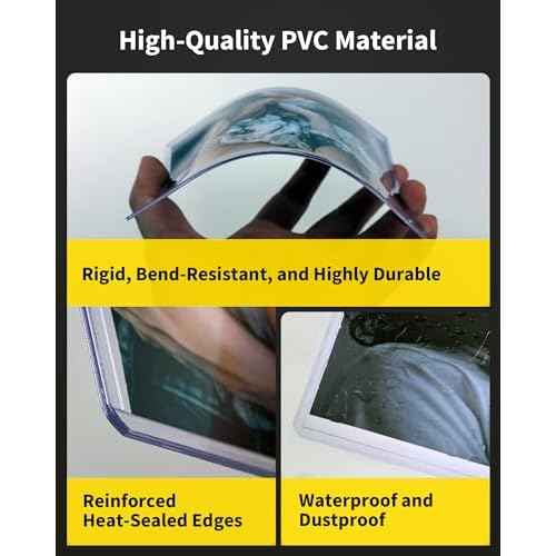 4x6 Toploader - Durable Hard Plastic Sleeves, Sheet Protectors for Photo Cards, Kpop, Post and Trading Cards (25-Pack)